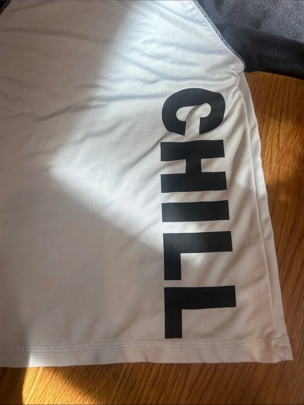 Old Navy & Mish Boys Black and White 'CHILL' Rashguard Set bundle size 5